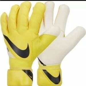 Nike GK Vapor Grip 3 Soccer Goalkeeper Gloves Mens Size 9 Yellow NEW CN5651-765